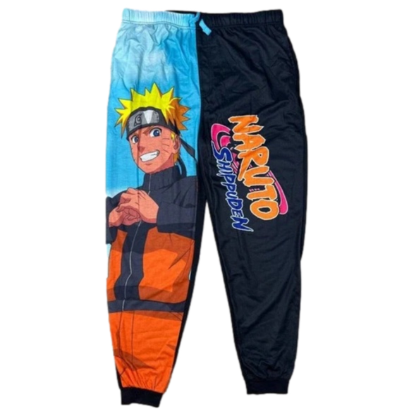 Naruto Shippuden Collection Sweat Pants Pajamas Casual Sleep Wear - Picture 1 of 4